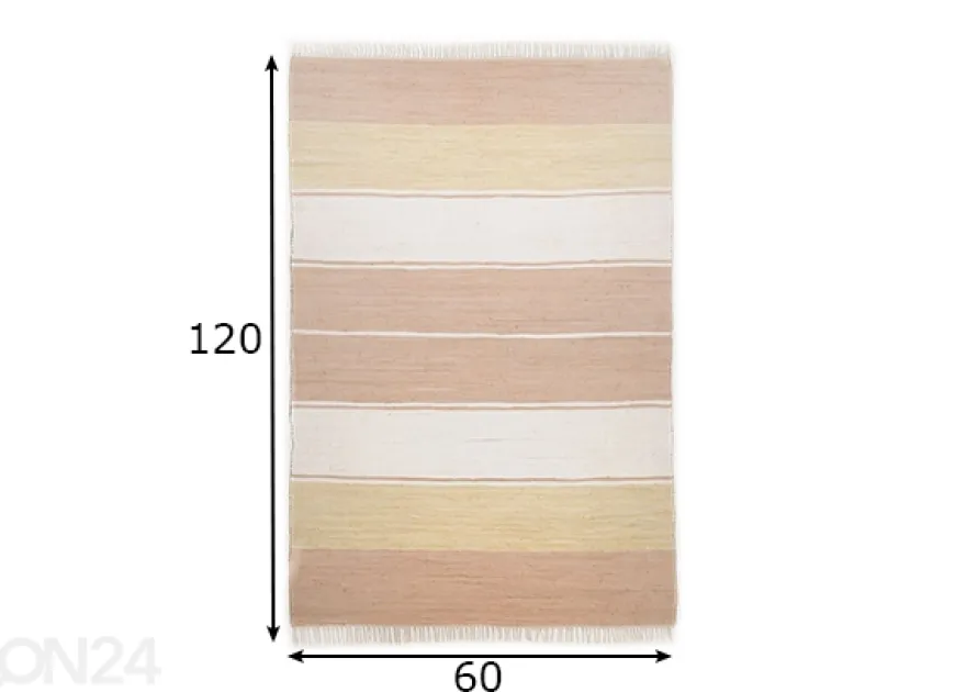 Matto Happy Design Stripes 60x120 cm