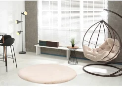 Matto Heaven Beige Ø120 cm