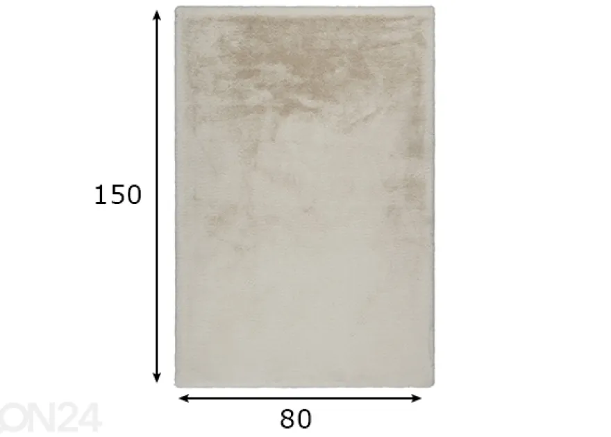 Matto Heaven Ivory 80x150 cm