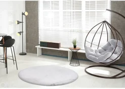 Matto Heaven Silver Ø120 cm