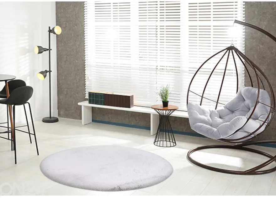 Matto Heaven Silver Ø120 cm