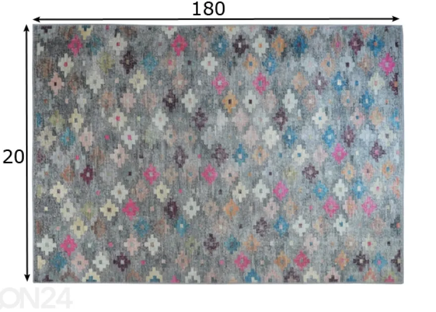 Matto Konia Multi 120x180 cm