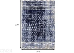 Matto Loftline 160x230 cm, sininen