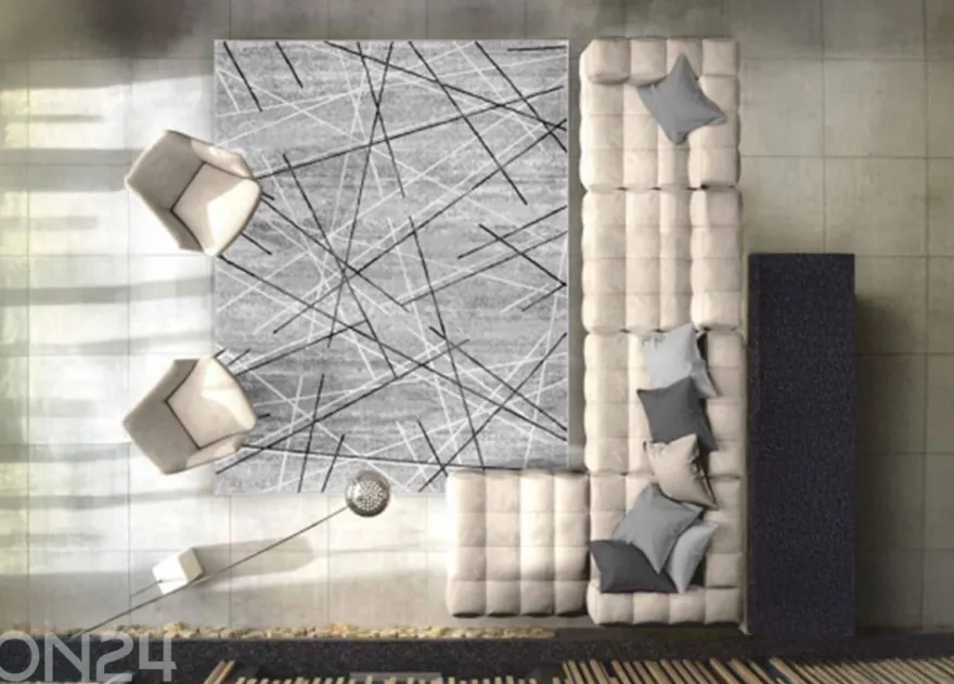 Matto Nevada-9244 harmaa 140x200 cm