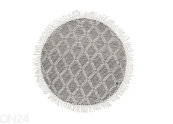 Matto om Tailor Colored Macrame Ø140 cm luonnonsävy
