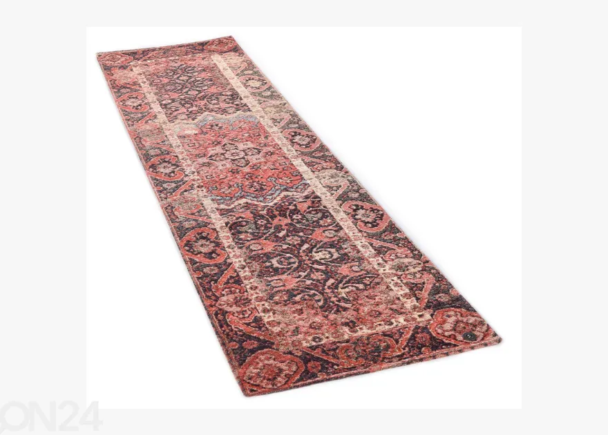Matto om Tailor Funky Orient Ghom, 60x230 cm punainen