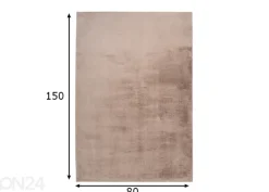 Matto Paradise Taupe 80x150 cm