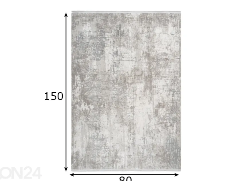 Matto Pierre Cardin Silver Opera 80x150 cm