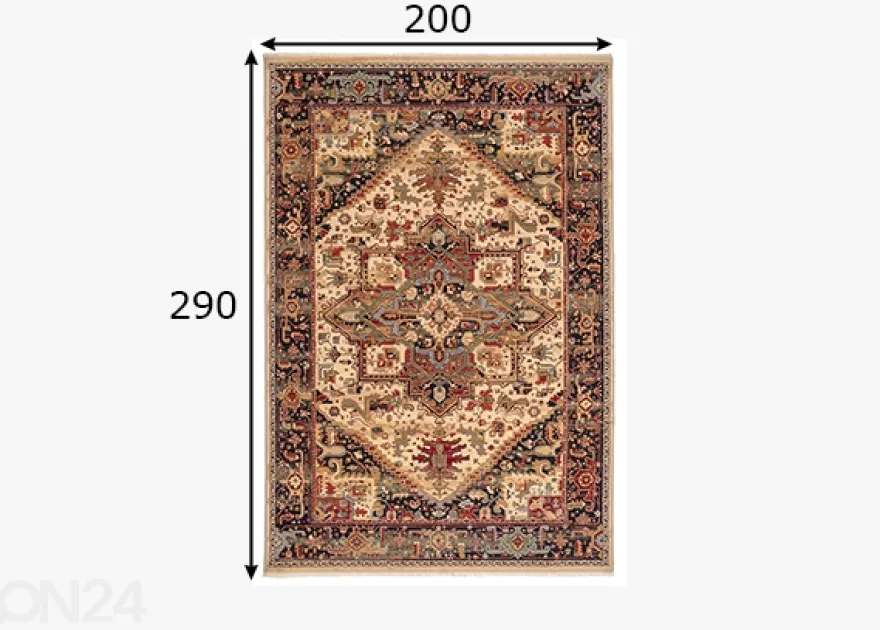 Matto Saharna 120x145 cm, beige