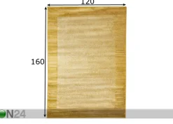 Matto Sienna Yellow 120x160 cm
