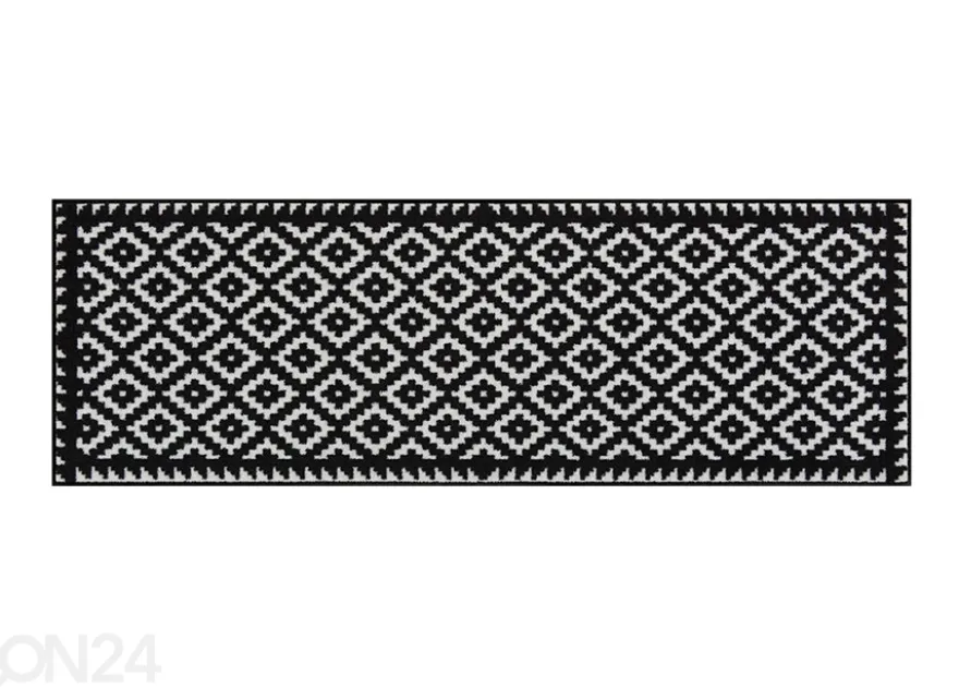 Matto Tabuk Black & White 60x180 cm