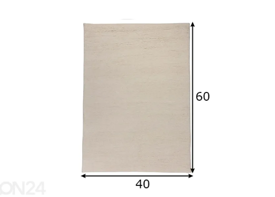 Matto Taza Royal 40x60 cm blanc