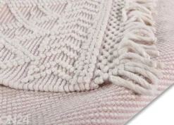 Matto Tom Tailor Colored Macrame, 65x135 cm vaaleanpunainen