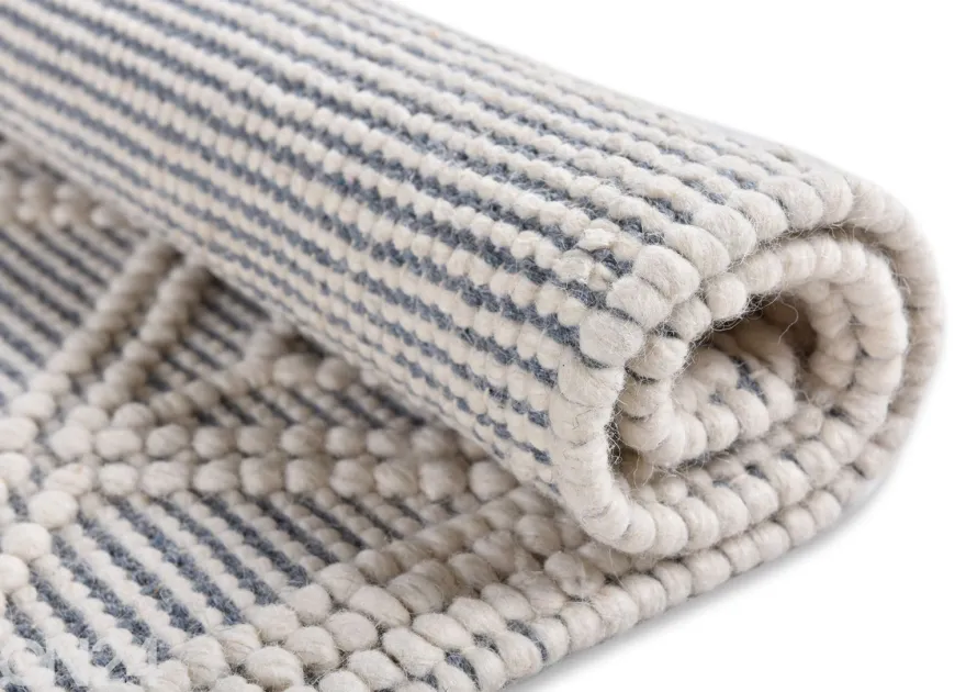 Matto Tom Tailor Colored Macrame, 65x135 cm sininen