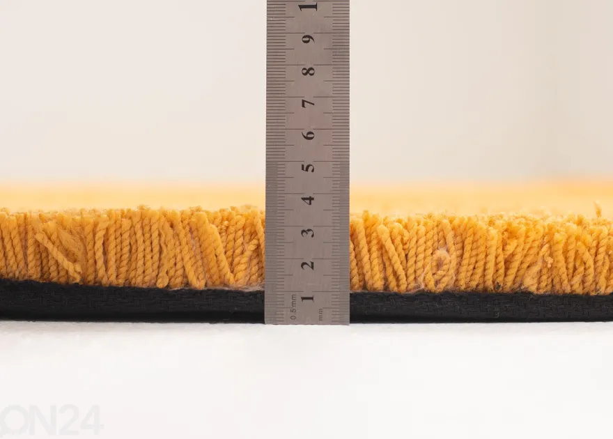 Matto Tom Tailor Cozy Ø140 cm kullansävy