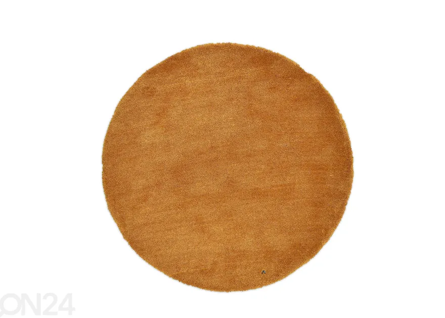 Matto Tom Tailor Cozy Ø140 cm kullansävy
