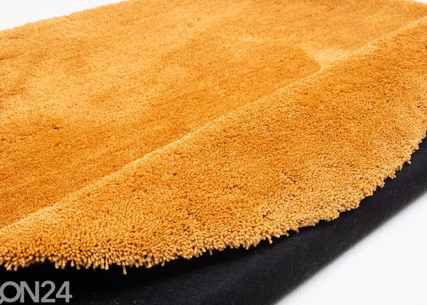 Matto Tom Tailor Cozy Ø140 cm kullansävy