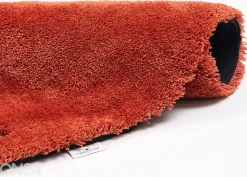 Matto Tom Tailor Cozy Ø140 cm ruosteenvärinen