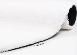 Matto Tom Tailor Cozy Ø140 cm valkoinen