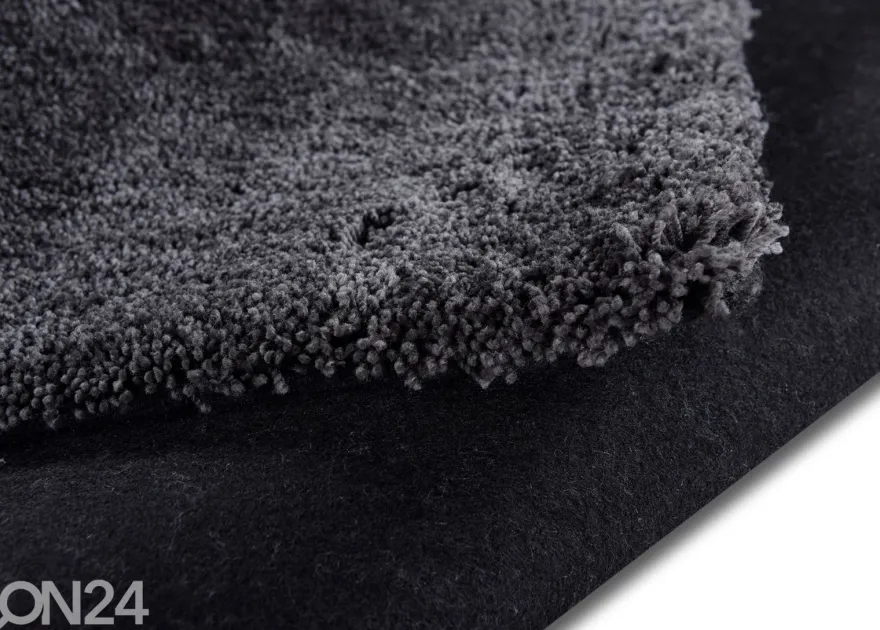 Matto Tom Tailor Cozy, 50x80 cm antrasiitti