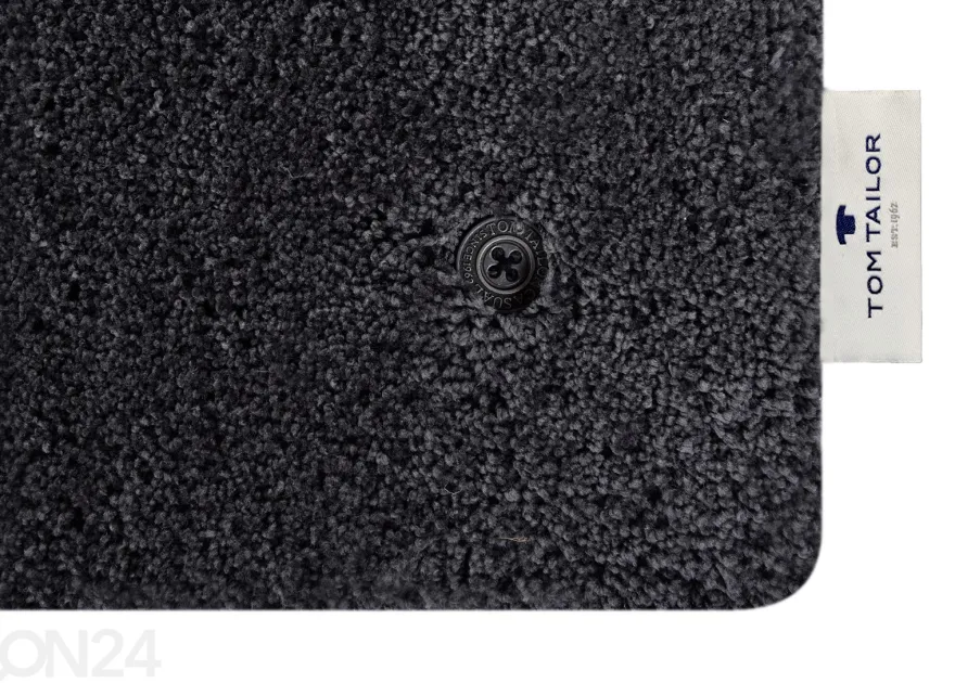 Matto Tom Tailor Cozy, 50x80 cm antrasiitti