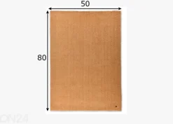 Matto Tom Tailor Cozy, 50x80 cm kullanvärinen