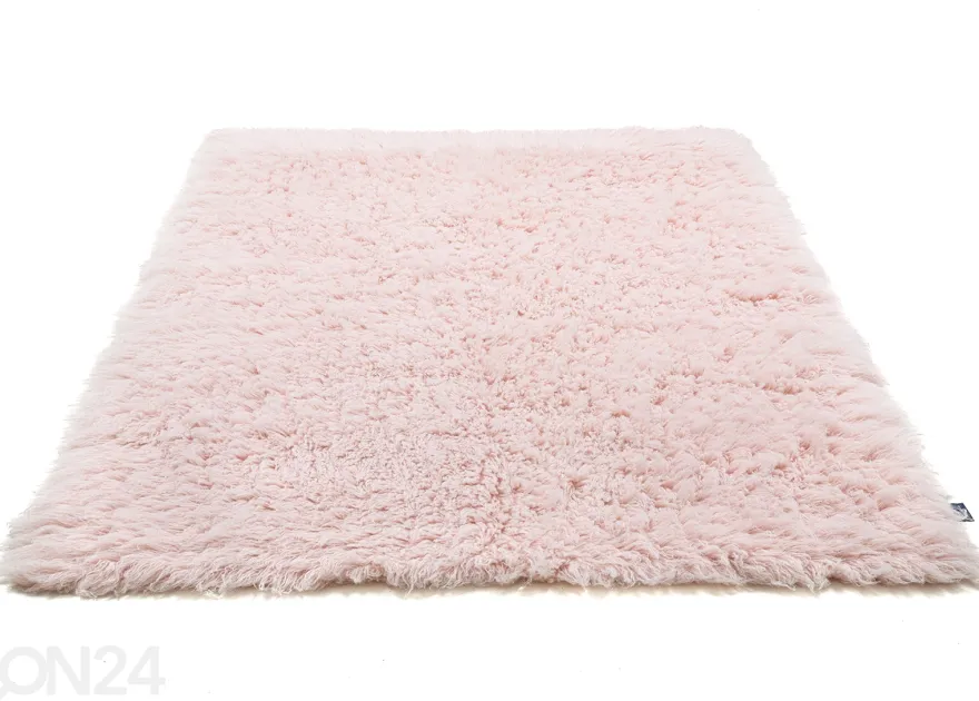 Matto Tom Tailor Fluffy Uni 180x250 cm, vaaleanpunainen