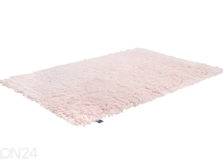 Matto Tom Tailor Fluffy Uni 180x250 cm, vaaleanpunainen