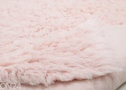 Matto Tom Tailor Fluffy Uni 180x250 cm, vaaleanpunainen