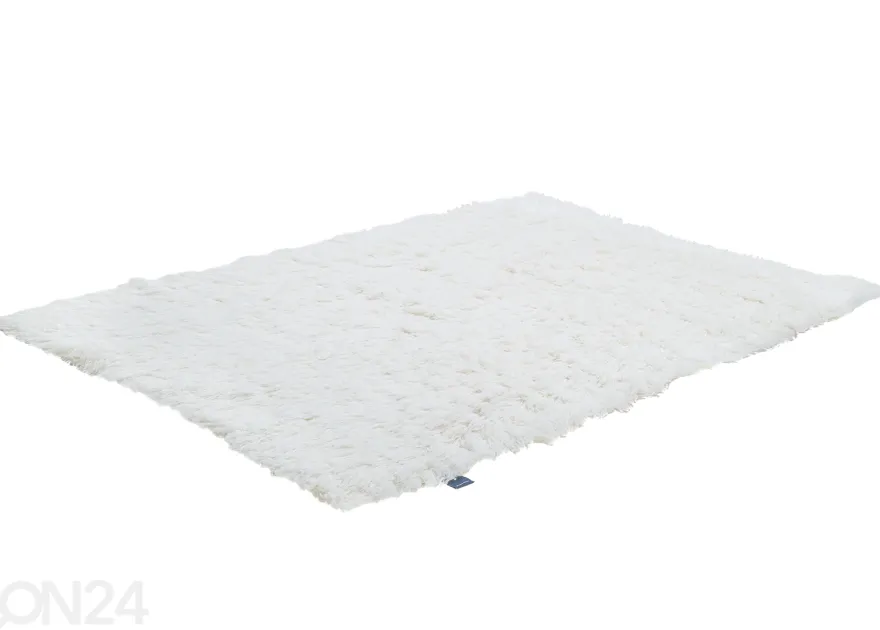 Matto Tom Tailor Fluffy Uni 80x160 cm, valkoinen