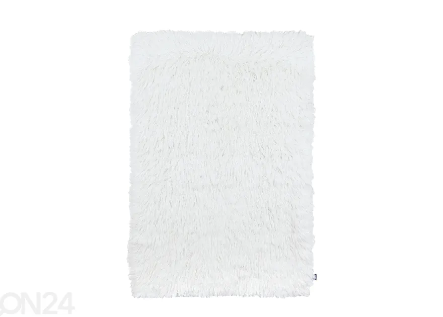 Matto Tom Tailor Fluffy Uni 80x160 cm, valkoinen