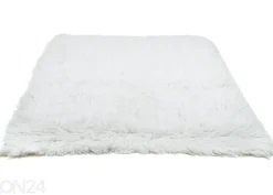 Matto Tom Tailor Fluffy Uni 80x160 cm, valkoinen