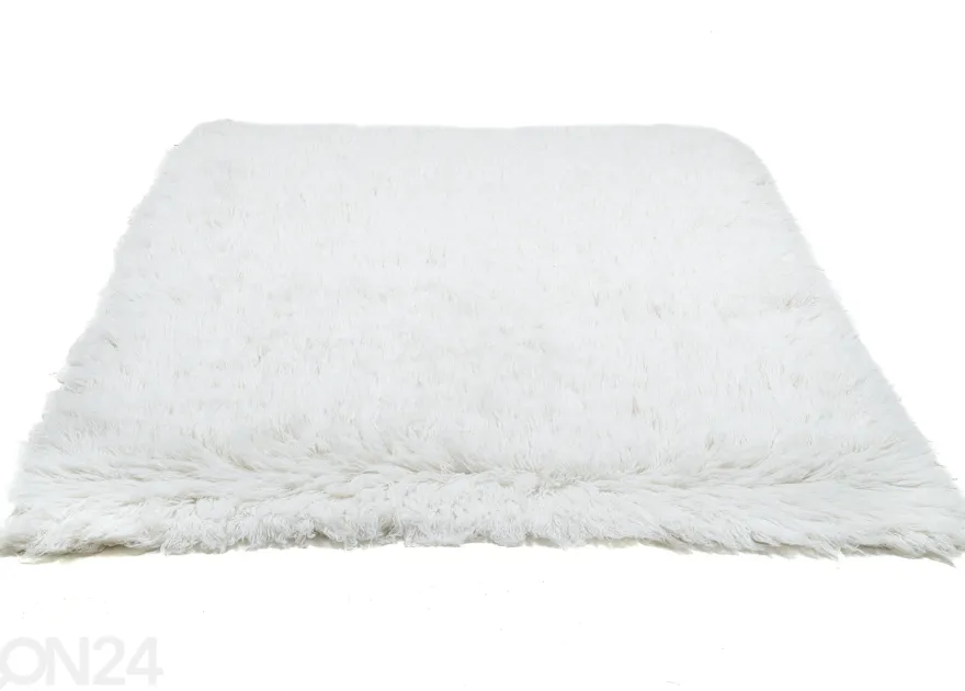 Matto Tom Tailor Fluffy Uni 80x160 cm, valkoinen
