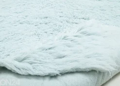 Matto Tom Tailor Fluffy Uni 80x160 cm, vaaleansininen