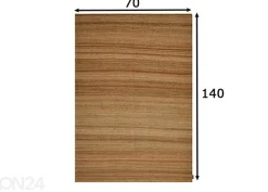 Matto Tom Tailor Forest 70x140 cm, luonnonvärinen