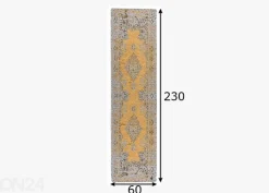 Matto Tom Tailor Funky Orient Kirman, 60x230 cm kulta