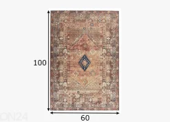 Matto Tom Tailor Funky Outdoor Orient, 60x100 cm rooste