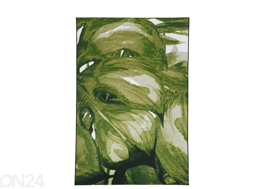 Matto Tom Tailor Garden Palm sisä-/ulkokäyttöön, 123x180 cm, vihreä