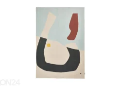 Matto Tom Tailor Shapes, 140x200 cm sininen/moniväri