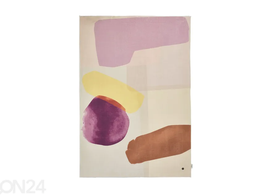 Matto Tom Tailor Shapes, 140x200 cm violetti/ multi