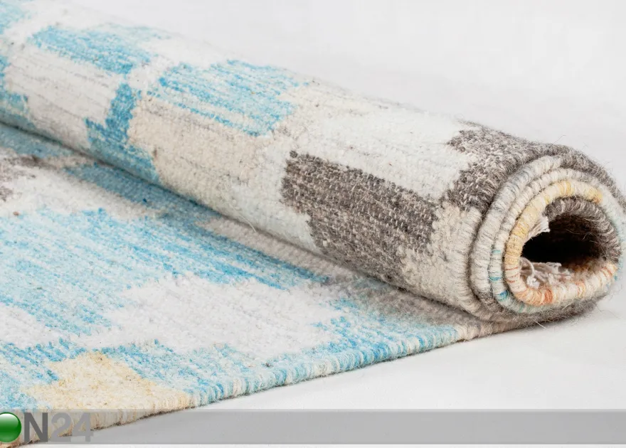 Matto Vintage Check Kelim 65x135cm
