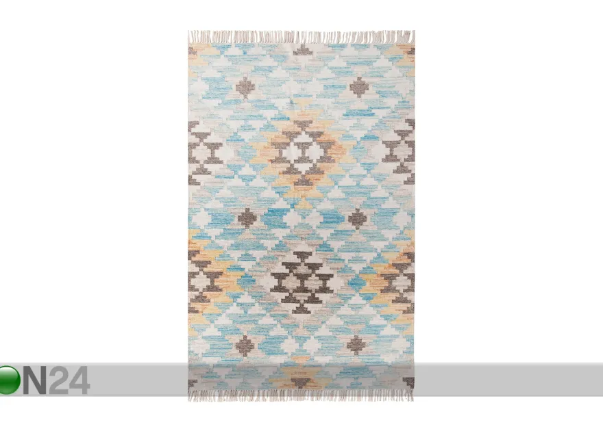 Matto Vintage Check Kelim 65x135cm