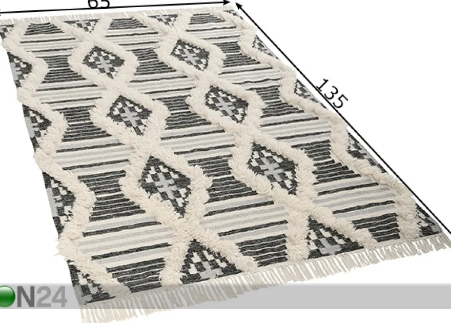 Matto Vintage Cozy Kelim 65x135cm