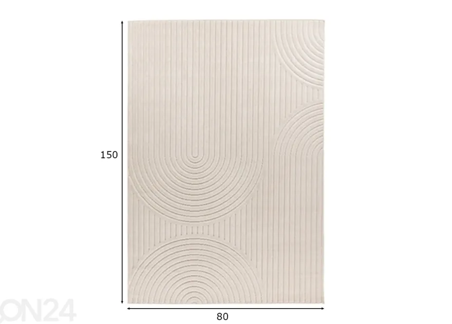 Matto Viva Ivory 80x150 cm