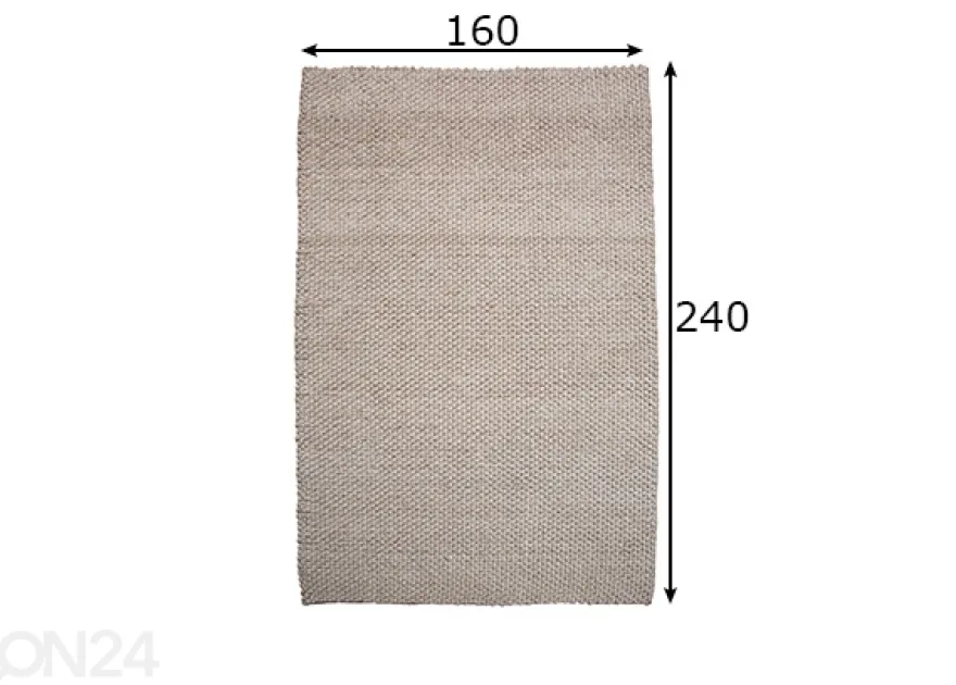 Matto Wool 160x240 cm