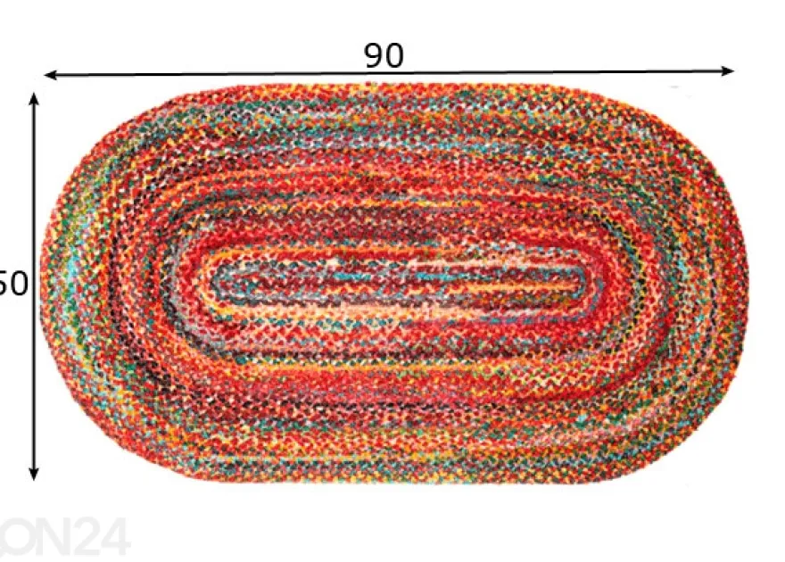 Matto Wovells 50x90 cm