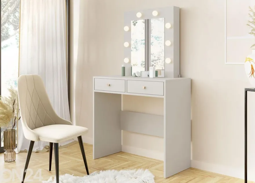 Meikkipöytä Marlivia peilillä + LED