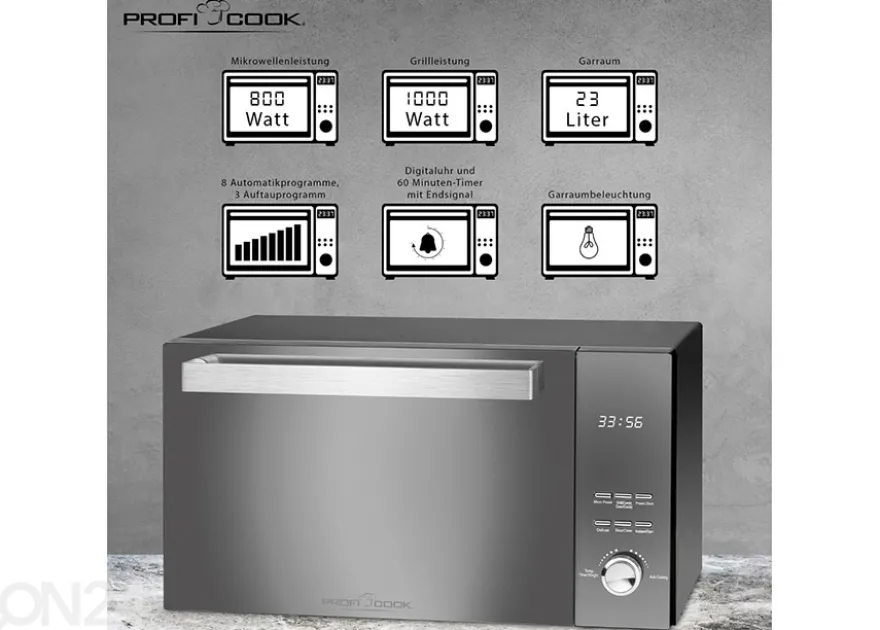 Mikroaaltouuni ProfiCook MWG1204