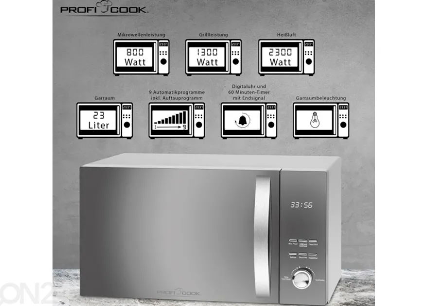 Mikroaaltouuni ProfiCook MWG1176H