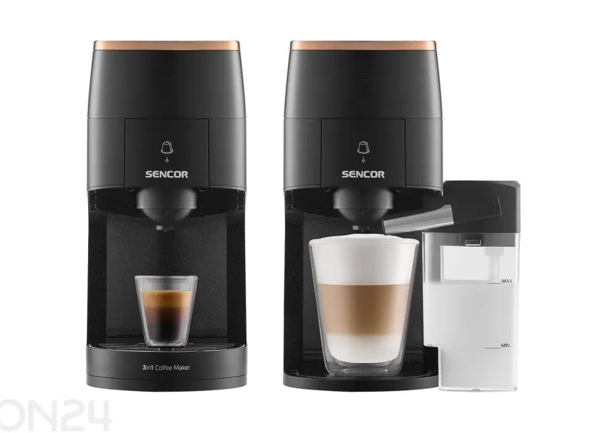 Monikapselinen 3in1-kahvinkeitin Marco Polo Sencor SCC3000BK